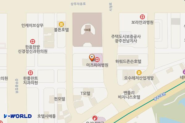 포항종합운동장 위치 지도 — 경상북도 포항시 남구 대도동 380-3