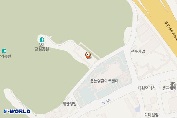 장기공원 주차장 위치 지도 — 대구광역시 달서구 문화회관 4길22-7