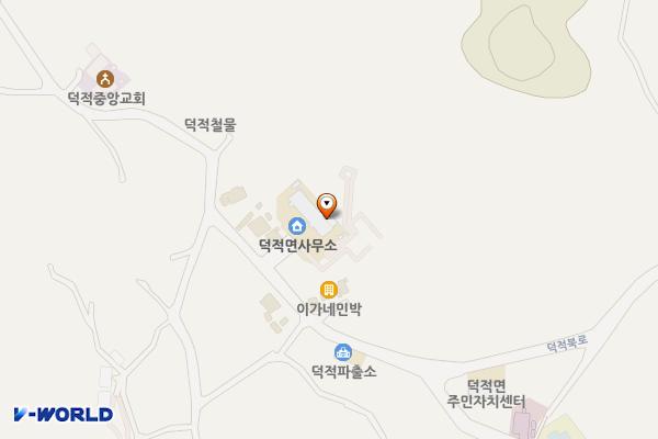 덕적면사무소 위치 지도 — 인천광역시 옹진군 덕적면 덕적북로 122-26