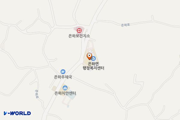 은하면 행정복지센터 위치 지도 — 충청남도 홍성군 은하면 은하로 258