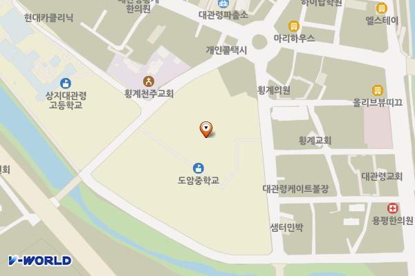평창 올림픽 플라자 위치 지도 — 강원특별자치도 평창군 대관령면 축제길 33