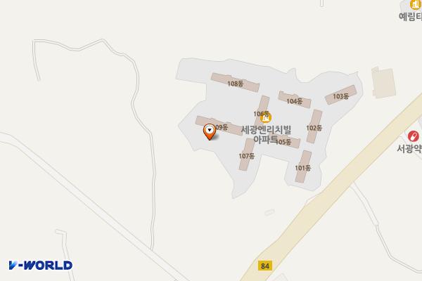 선원면 창리 제1공영주차장 위치 지도 — 인천광역시 강화군 선원면 창리 665-2