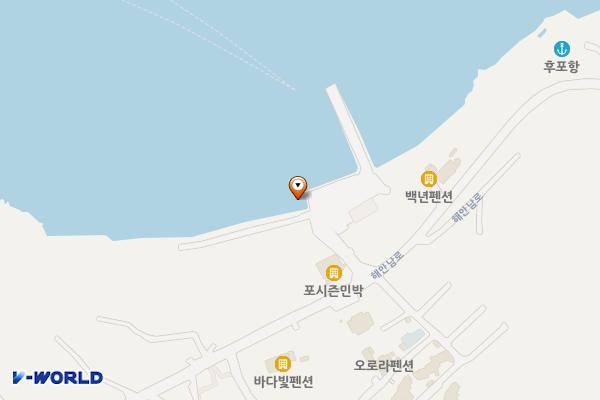 선수항 공영주차장 위치 지도 — 인천광역시 강화군 화도면 내리 1838-3