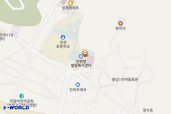 진위면행정복지센터 위치 지도 — 경기도 평택시 진위면 봉남길 61