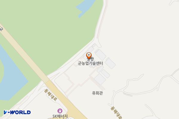 양양군농업기술센터 위치 지도 — 강원특별자치도 양양군 손양면 동해대로 2558