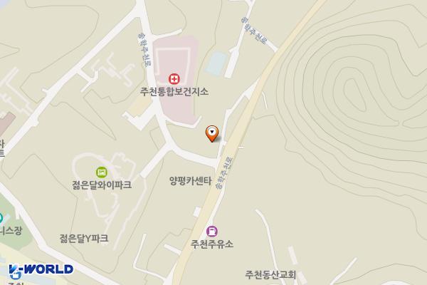 Y파크 술샘박물관 위치 지도 — 강원특별자치도 영월군 주천면 송학주천로 1471