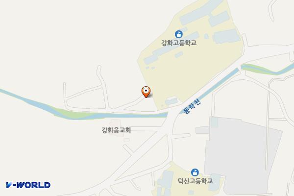 강화공설운동장 제2주차장 위치 지도 — 인천광역시 강화군 강화읍 국화리 224-4