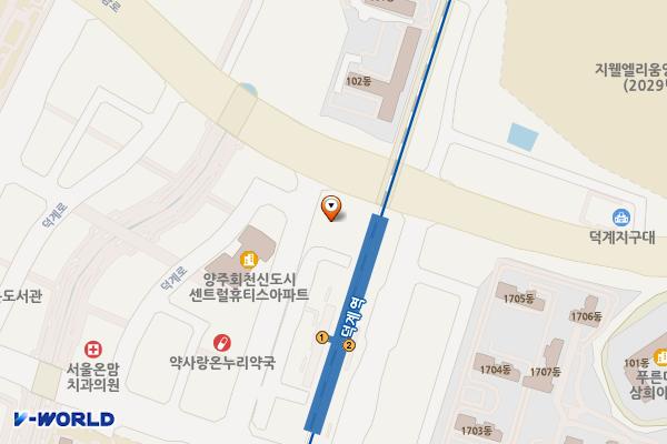 덕계역(2) 공영주차장 위치 지도 — 경기도 양주시 덕계동 932