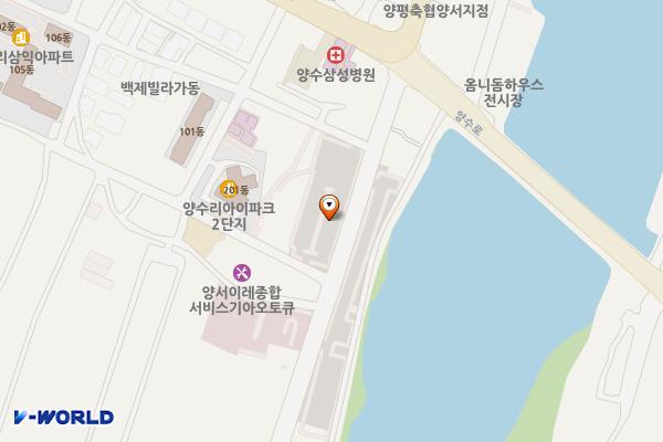 두물머리 제3주차장 위치 지도 — 경기도 양평군 양서면 양수리 1137
