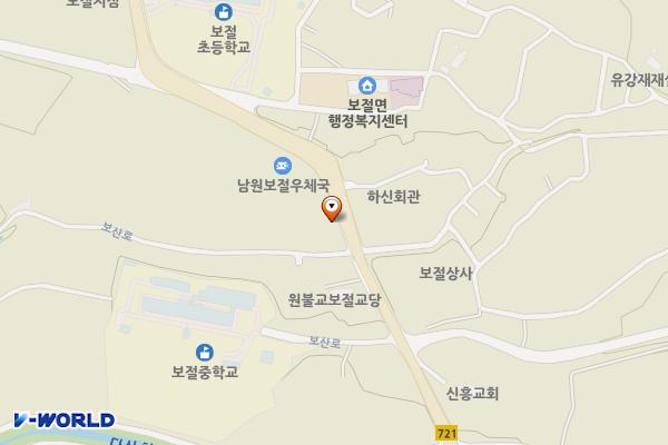 보절다옴 위치 지도 — 전북특별자치도 남원시 보절면 신파리 898-4