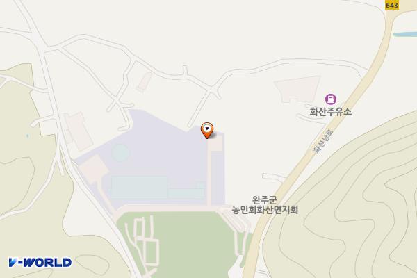 역참문화체험관 위치 지도 — 전북특별자치도 완주군 화산면 신공길 47-18