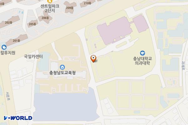 관절염재활센터 위치 지도 — 대전광역시 중구 문화로 266