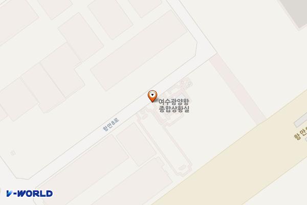 광양항 자유무역지역 위치 지도 — 전남광주통합특별시 광양시 항만8로 18-42