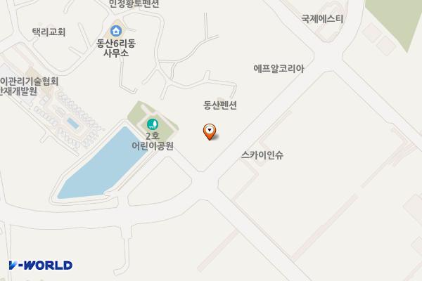 동산산업단지주차장 위치 지도 — 충청남도 논산시 연무읍 동산산업단지로 49-8