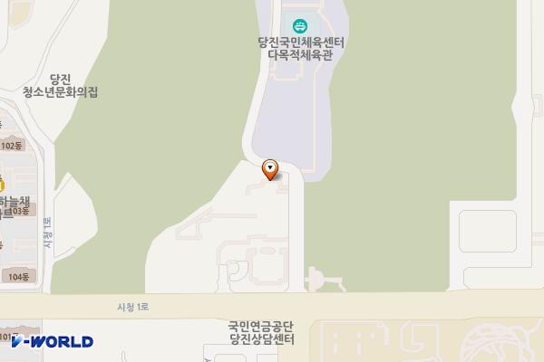 당진시종합복지타운 위치 지도 — 충청남도 당진시 시청1로 38