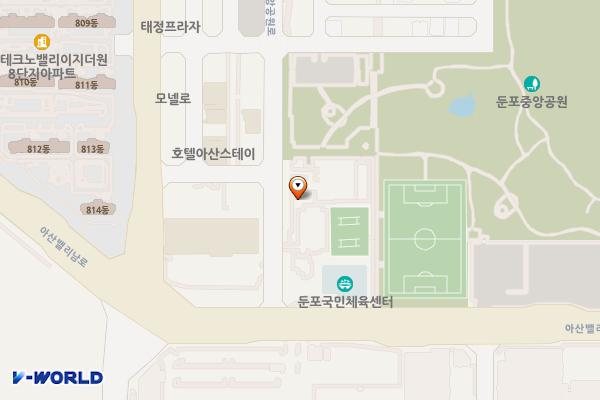 둔포국민체육센터 위치 지도 — 충청남도 아산시 둔포면 중앙공원로 51