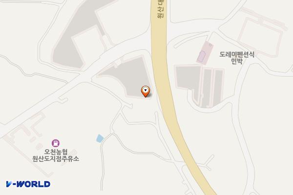 원산도 오션뷰 스마트복합쉼터 위치 지도 — 충청남도 보령시 오천면 원산도리 965-1