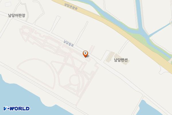 남당항 해양분수공원 공영주차장 위치 지도 — 충청남도 홍성군 서부면 남당항로 171