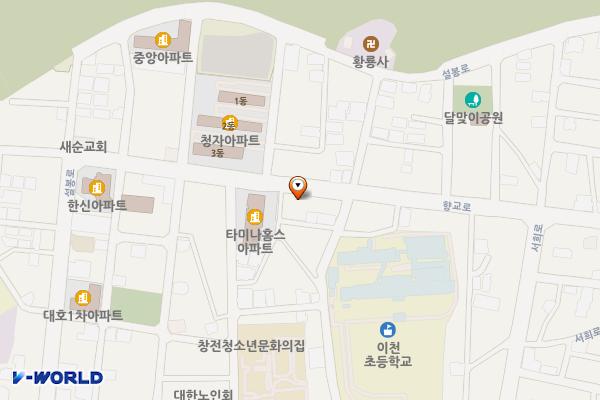 향교로노상주차장(8개소)(향교~일신주유소) 위치 지도 — 경기도 이천시 향교로 36