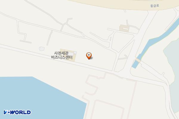 경상남도항만관리사업소 사천사무소 위치 지도 — 경상남도 사천시 대방길 250
