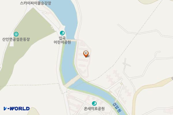 온새미로 공원 2 위치 지도 — 경상남도 함안군 산인면 입곡길 210