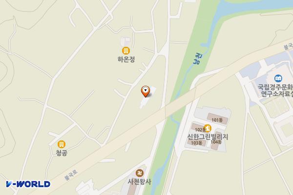 E-share 경주애가원 위치 지도 — 경상북도 경주시 새골길 1