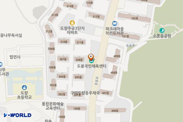 도봉체육센터 위치 지도 — 경상북도 구미시 송동로 139