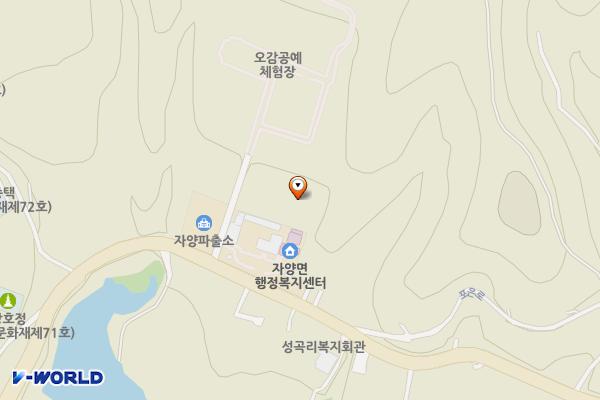 자양면 보건지소 위치 지도 — 경상북도 영천시 자양면 포은로 1625-12