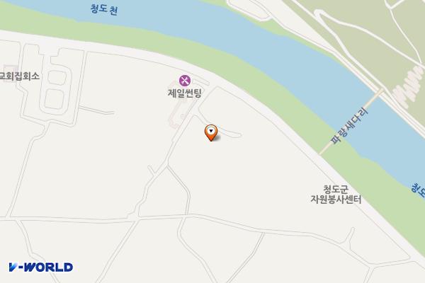 E-share 청도시니어클럽 위치 지도 — 경상북도 청도군 화양읍 연지로 244-14