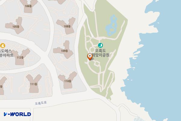 스카이워크 공영주차장 위치 지도 — 부산광역시 남구 용호동 950