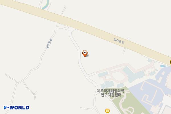 한국해양과학기술원 제주연구소 위치 지도 — 제주특별자치도 제주시 구좌읍 일주동로 2670