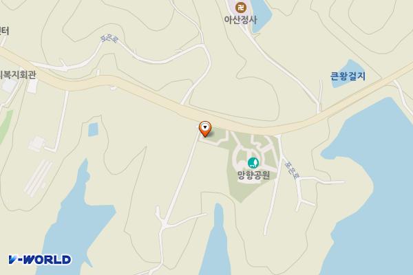 망향공원 위치 지도 — 경상북도 영천시 자양면 성곡리 430-8