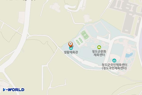 청도공공시설사업소 위치 지도 — 경상북도 청도군 화양읍 청려로 1846