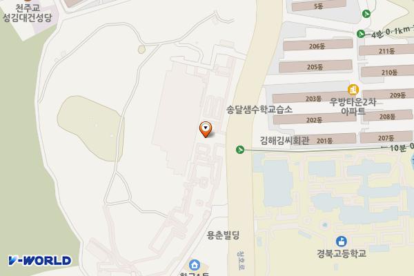 국립대구박물관(북문 주차장) (1) 위치 지도 — 대구광역시 수성구 청호로 321