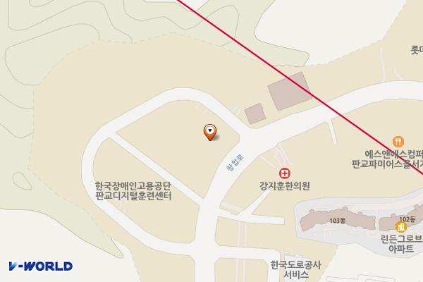 무비3종 위치 지도 — 경기도 성남시 수정구 창업로 42