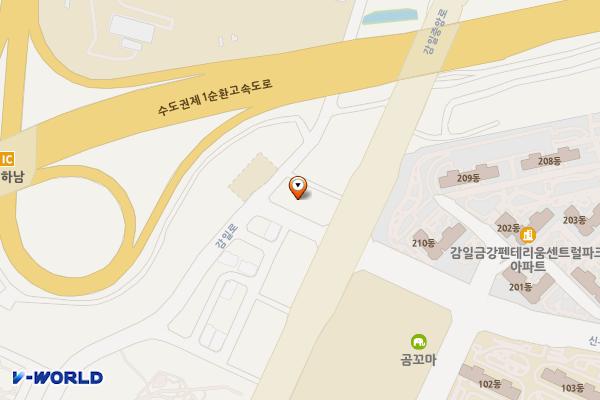 하남 제이디타워 위치 지도 — 경기도 하남시 감일로 140