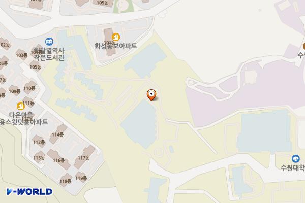 수원대학교3 충전소 위치 지도 — 경기도 화성시 봉담읍 와우안길 17
