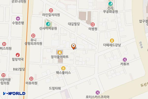더채플청담빌딩 위치 지도 — 서울특별시 강남구 선릉로 757