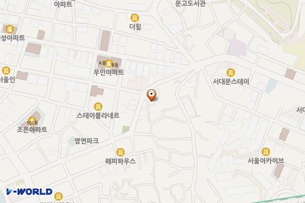 진양빌딩 위치 지도 — 서울특별시 서대문구 경기대로 47