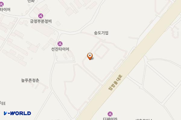 광주 판관공 빌딩 급속충전소 위치 지도 — 전남광주통합특별시 광산구 임방울대로 527