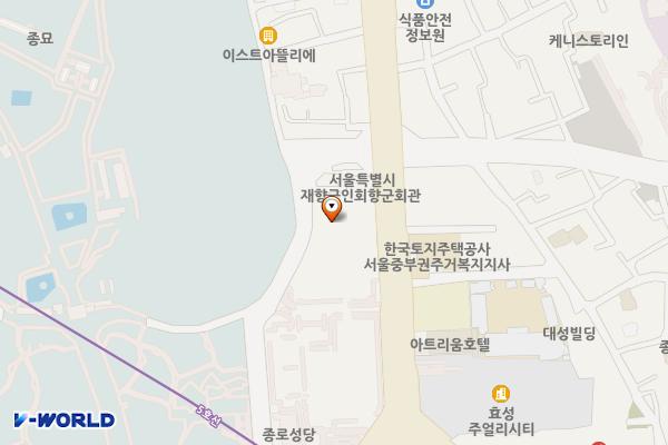 서울하나손해보험빌딩 위치 지도 — 서울특별시 종로구 창경궁로 117