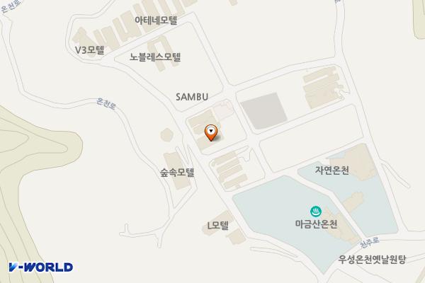 창원 포레스트701호텔 위치 지도 — 경상남도 창원시 의창구 북면 천주로1165번길 24-1