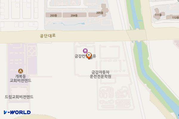 GDR아카데미 모든스크린골프 위치 지도 — 전북특별자치도 군산시 공단대로 183