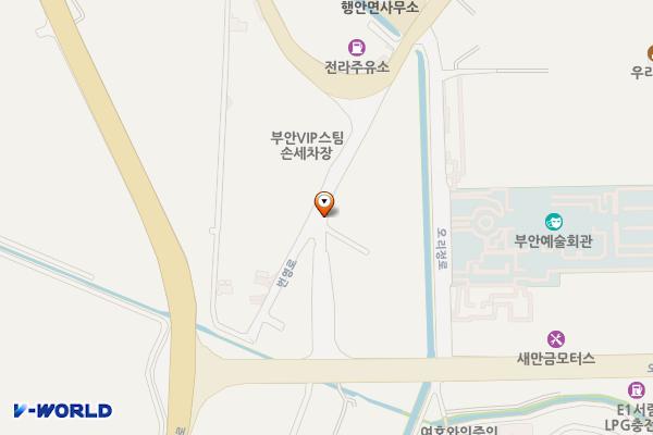 부안 예술회관 위치 지도 — 전북특별자치도 부안군 부안읍 예술회관길 11