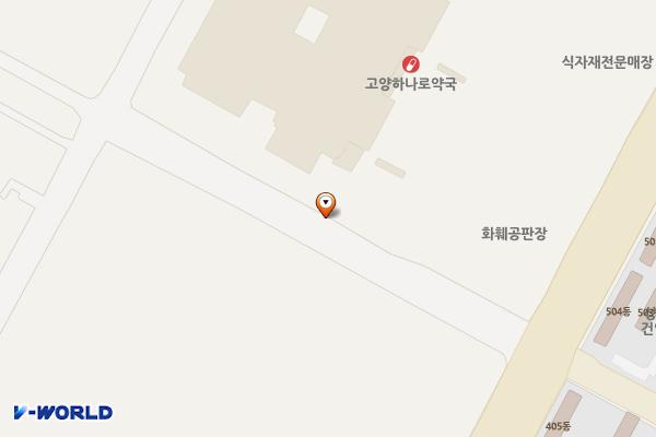 워터 고양 농수산물유통센터 3주차장 위치 지도 — 경기도 고양시 일산서구 대화로 362