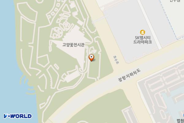워터 고양 일산호수공원3 위치 지도 — 경기도 고양시 일산동구 호수로 595