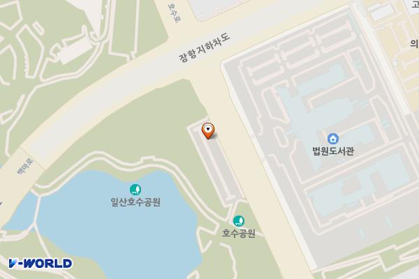 워터 고양 일산호수공원4 위치 지도 — 경기도 고양시 일산동구 호수로 543-2