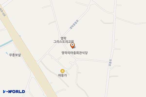 워터 제주 영락마을회관식당 위치 지도 — 제주특별자치도 서귀포시 대정읍 영락리 1285-13
