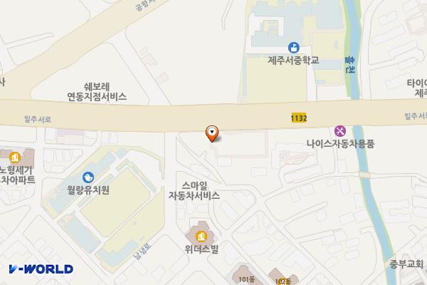 워터 버거킹 제주민속오일장DT 위치 지도 — 제주특별자치도 제주시 연동 2413-4