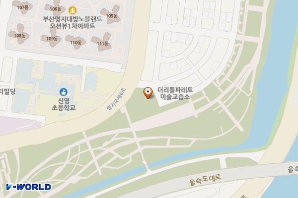 워터 버거킹 부산명지DT 위치 지도 — 부산 강서구 명지국제6로 218